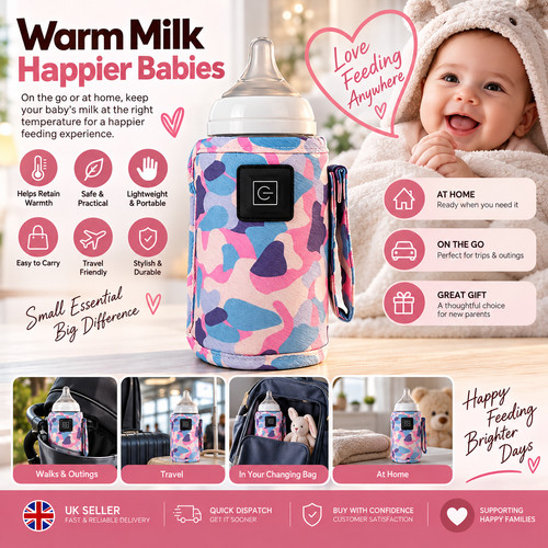 Baby bottle warmer insulated - bottle,