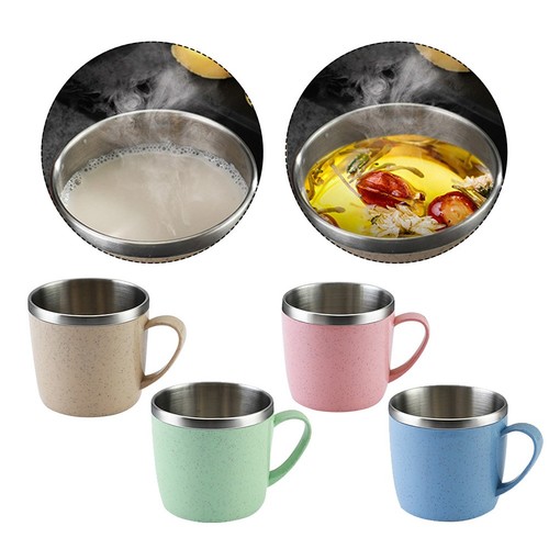 Stainless steel cup coffee - steel,