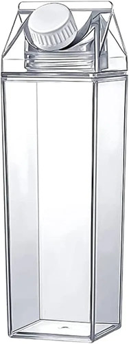 500ml clear milk carton water - 500ml,
