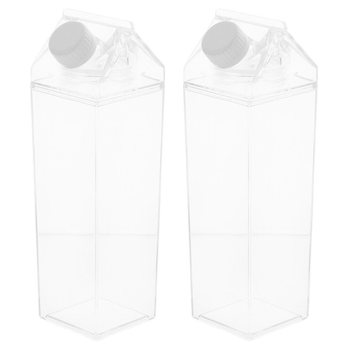 Milk jugs clear water bottles - jugs,