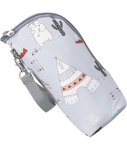 Portable milk bottle - hot, bag