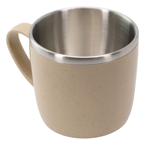 Stainless steel cup - steel,
